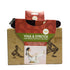 Maji Sports Laser Engraved Bamboo Yoga Block & Strap Combo Jupiter Gear Home