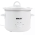 Better Chef 3-Quart Round Slow Cooker with Removable White Crock Jupiter Gear Home