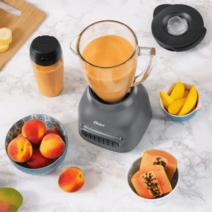 Oster 8-Speed Glass Jar Blender with 20oz Blend-n-Go Cup Jupiter Gear Home