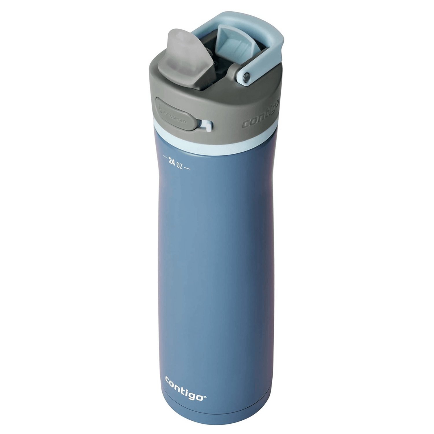 Contigo Wells Chill Stainless Steel 24oz Water Bottle with Autospout Straw Lid and Filter Jupiter Gear Home