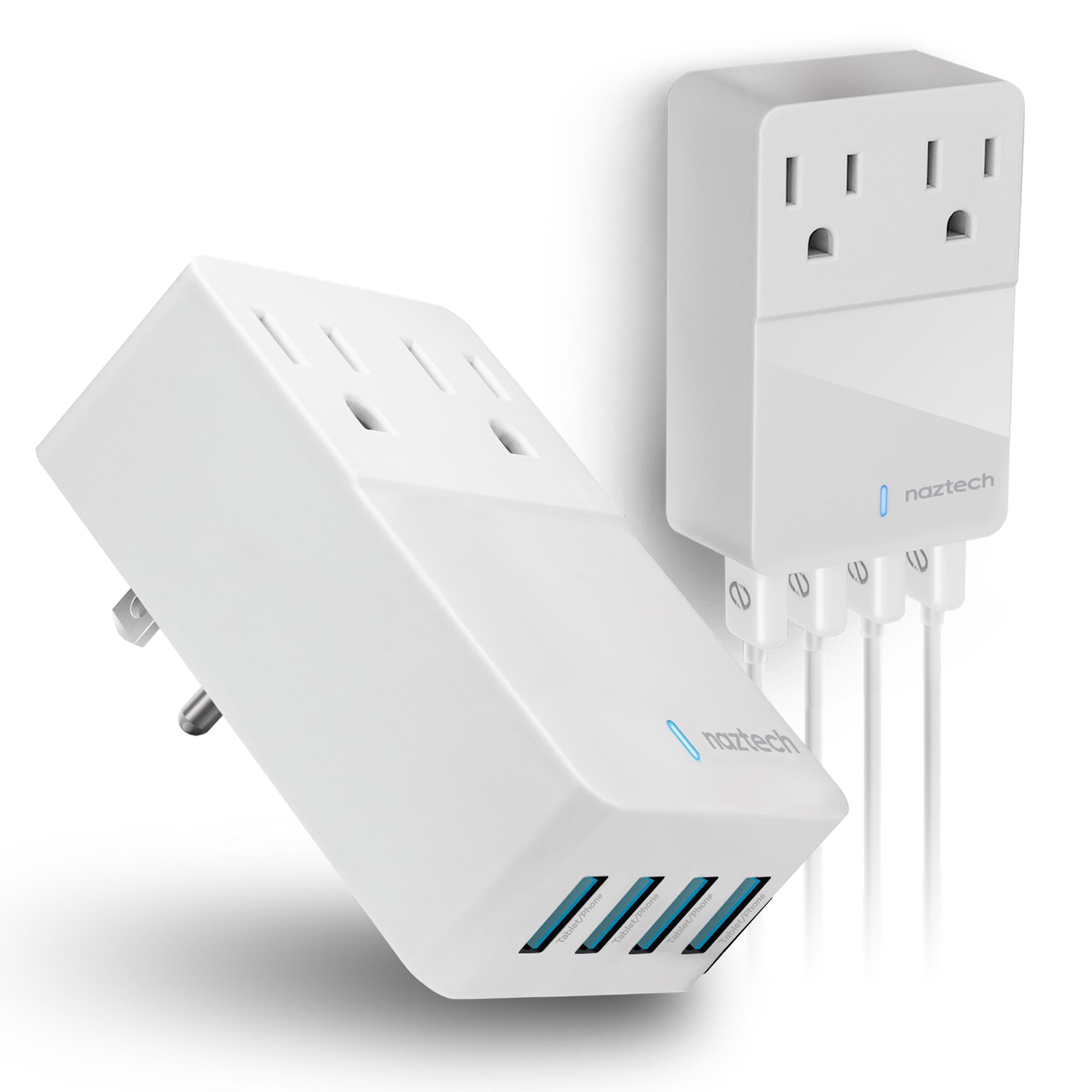 Naztech Fast Multi-Device Charger- 2 Outlets + 4 USB Port Jupiter Gear Home