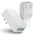 Naztech Fast Multi-Device Charger- 2 Outlets + 4 USB Port Jupiter Gear Home