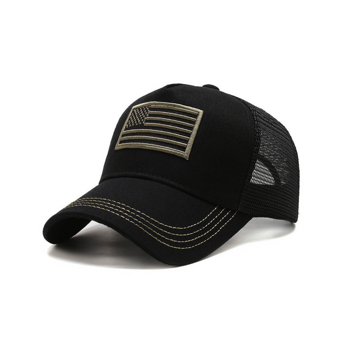 JupiterGear American Flag Trucker Hat with Adjustable Strap | Breathable &amp; Unisex Jupiter Gear Home