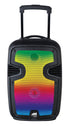 Naxa Portable 12” Bluetooth® Blaze Party Speaker with Full Glow Disco Lights (NDS-1215) Jupiter Gear Home