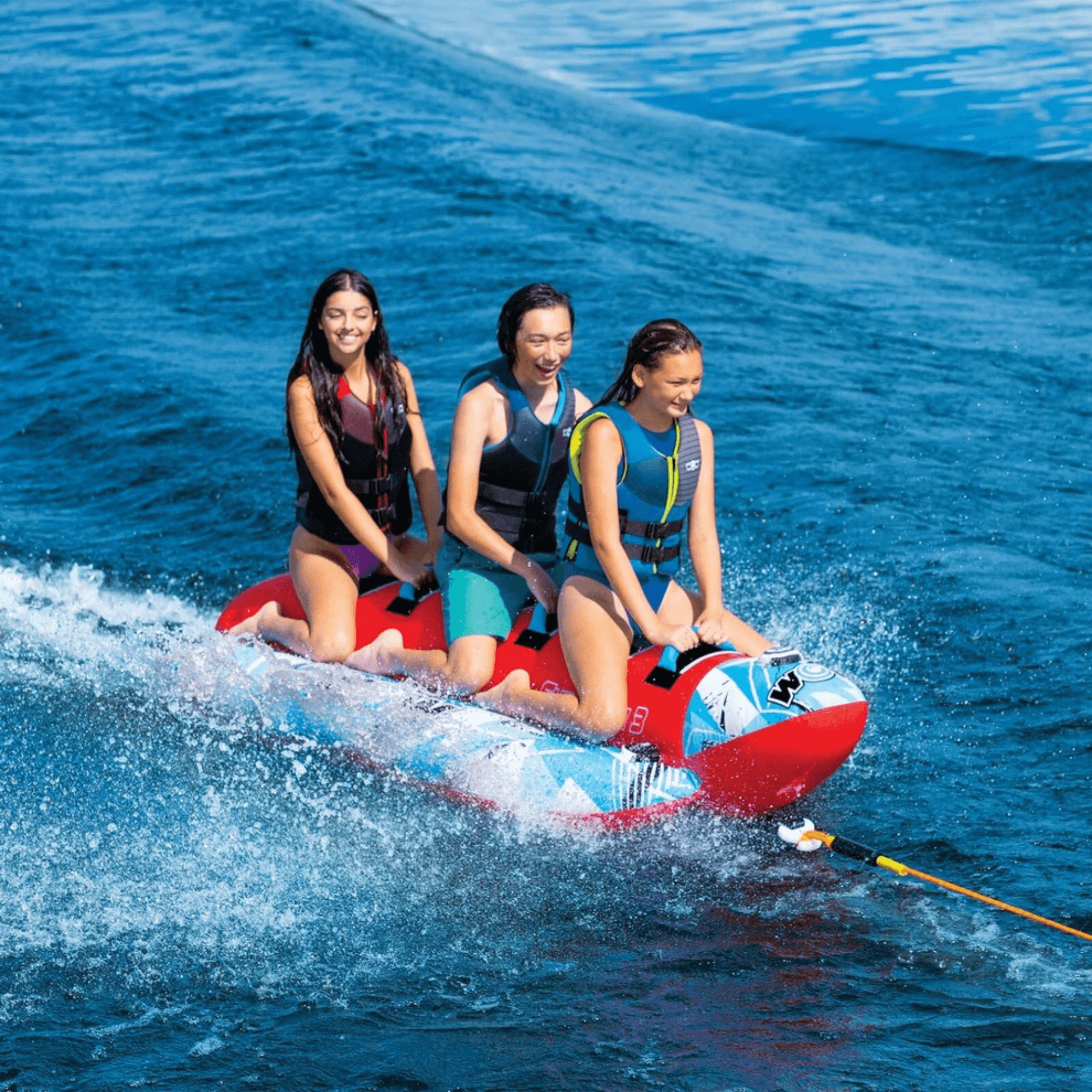 WOW Watersports Sub-Zilla 3-Person 3P Towable Jupiter Gear Home