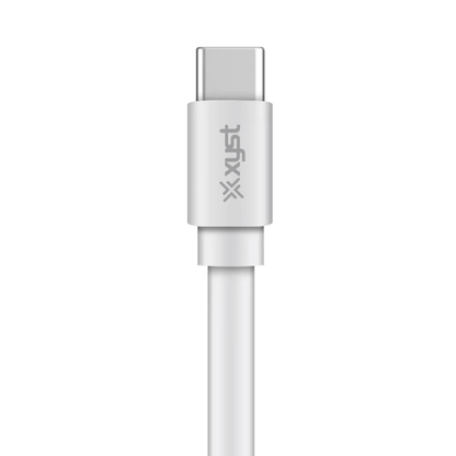 Xyst Flat USB-C to USB-C Charge and Sync Cable 4Ft Jupiter Gear Home