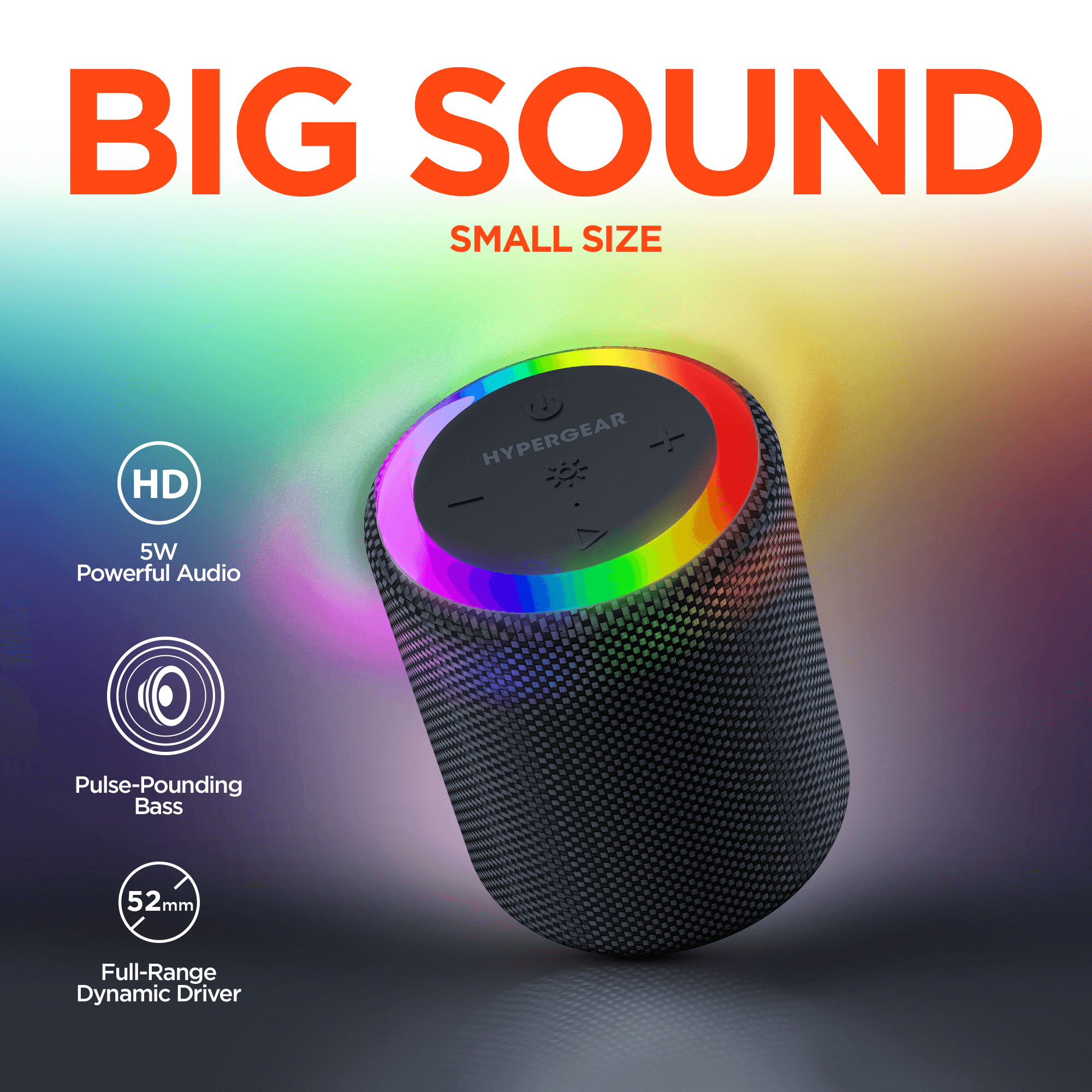 HyperGear Halo Wireless LED Speaker Jupiter Gear Home