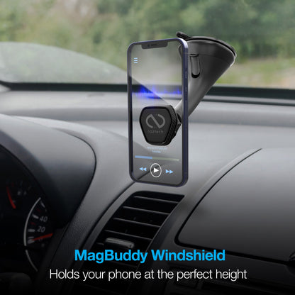 Naztech MagBuddy Elite Windshield Mount with Quick &amp; Easy Installation Jupiter Gear Home