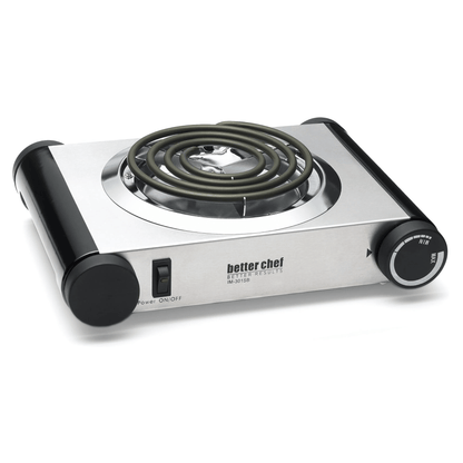Better Chef Stainless Steel Single Burner Electric Buffet Range Jupiter Gear Home