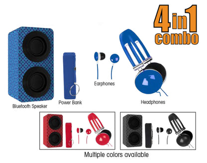 Naxa Portable Bluetooth Stereo Speakers Entertainment Pack (NAS-3061A) Jupiter Gear Home