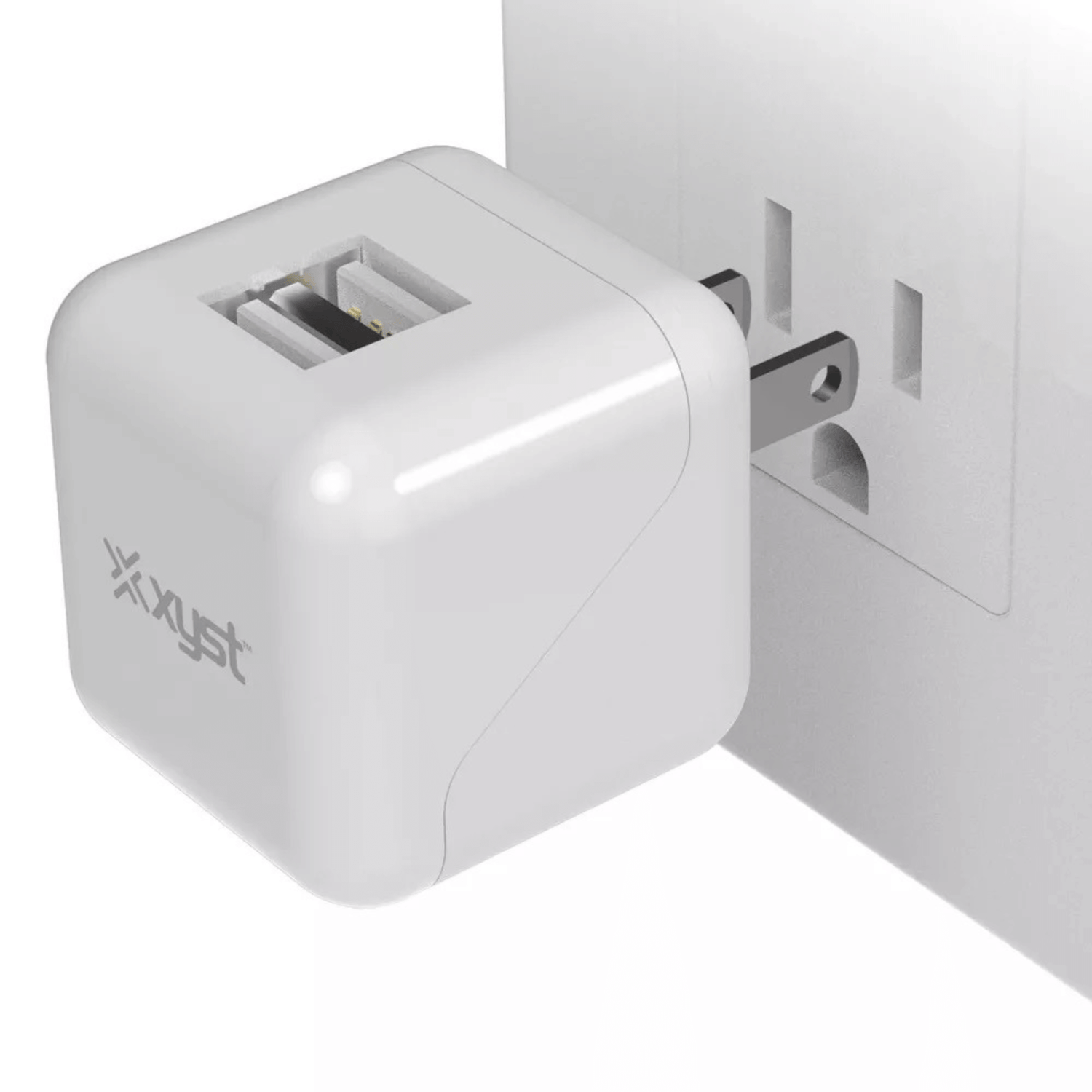 Xyst 2.4-Amp Dual USB Foldable Wall Charger Jupiter Gear Home