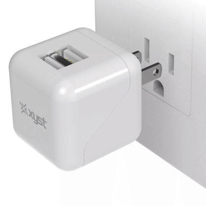Xyst 2.4-Amp Dual USB Foldable Wall Charger Jupiter Gear Home