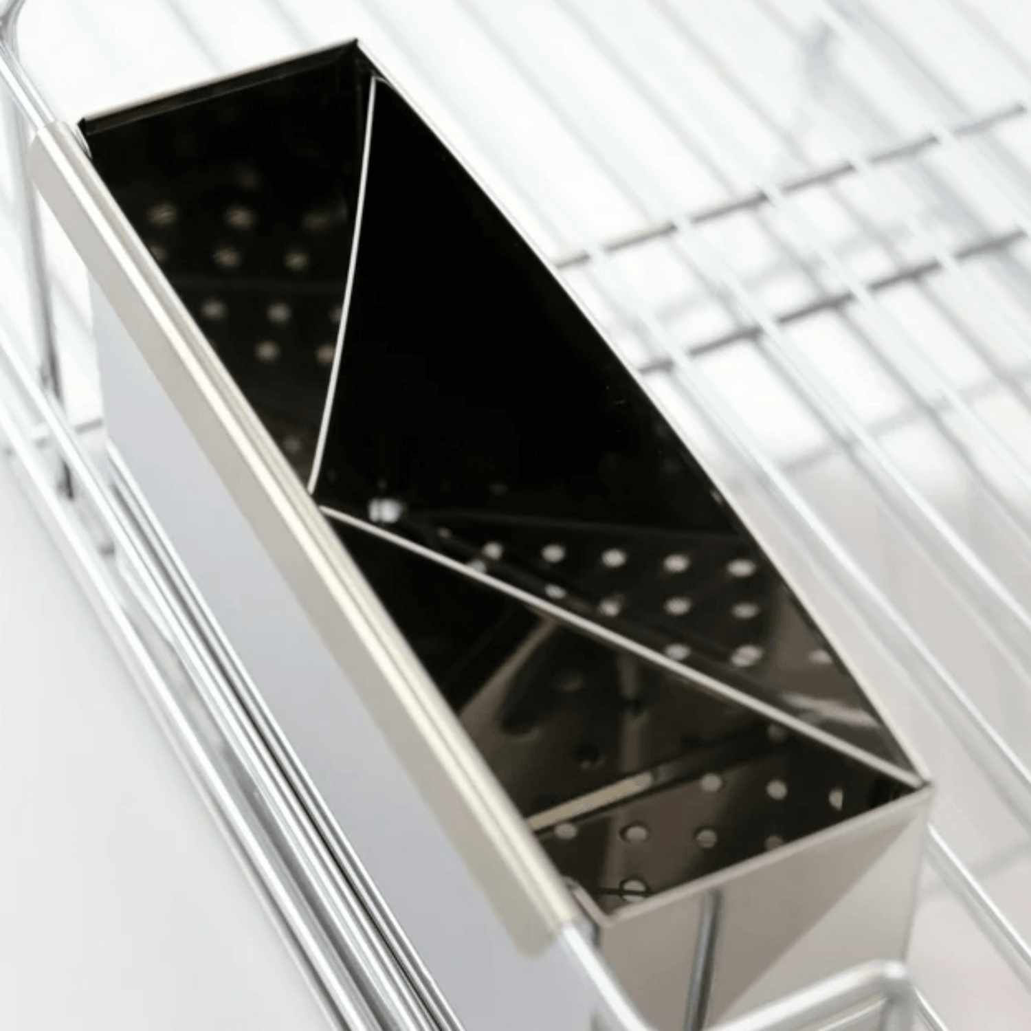 Better Chef 22" 2-Tier 4-Piece Chrome Classic Dish Rack Jupiter Gear Home
