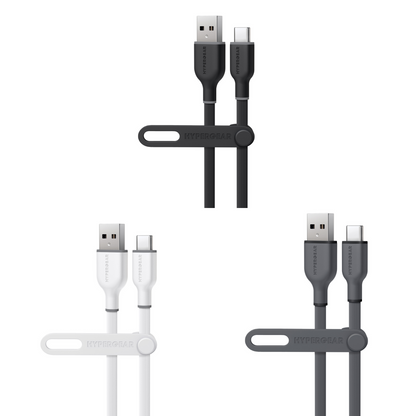 HyperGear Flexi PRO USB to USB-C Cable 10ft Jupiter Gear Home