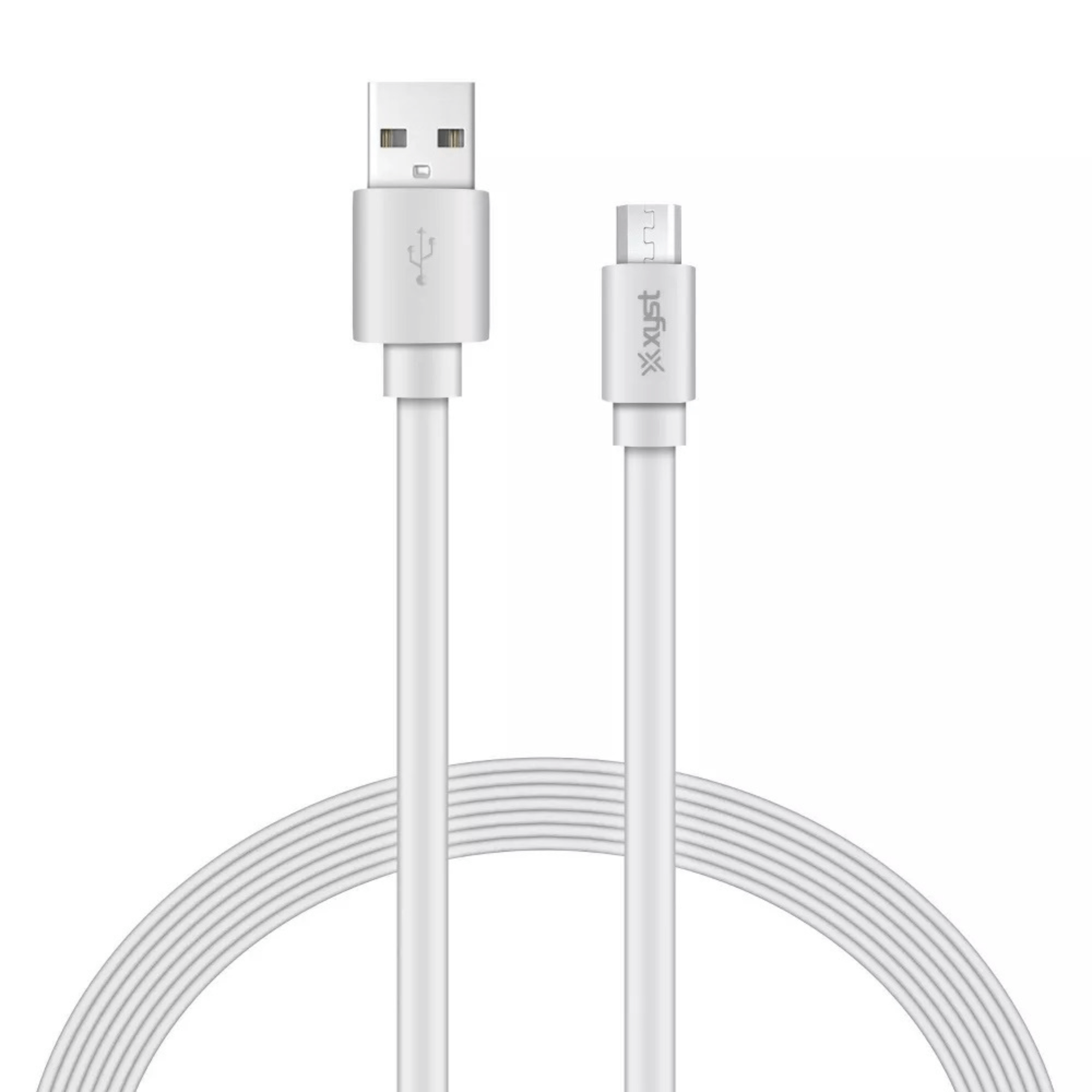 Xyst Charge and Sync USB to Micro USB Flat Cable 4Ft Jupiter Gear Home