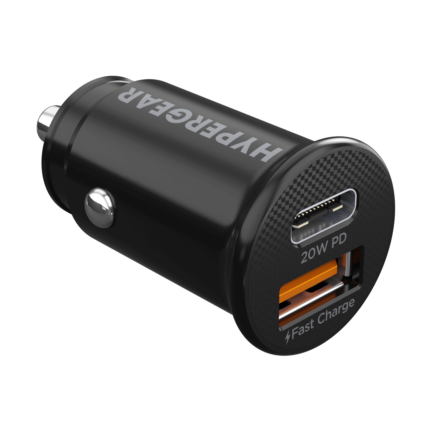 HyperGear Mini 20W USB-C PD + 18W USB Fast Car Charger Jupiter Gear Home