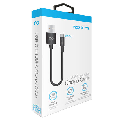 Naztech USB-A to USB-C 2.0 Charge &amp; Sync Cable 6in (13851-HYP) Jupiter Gear Home