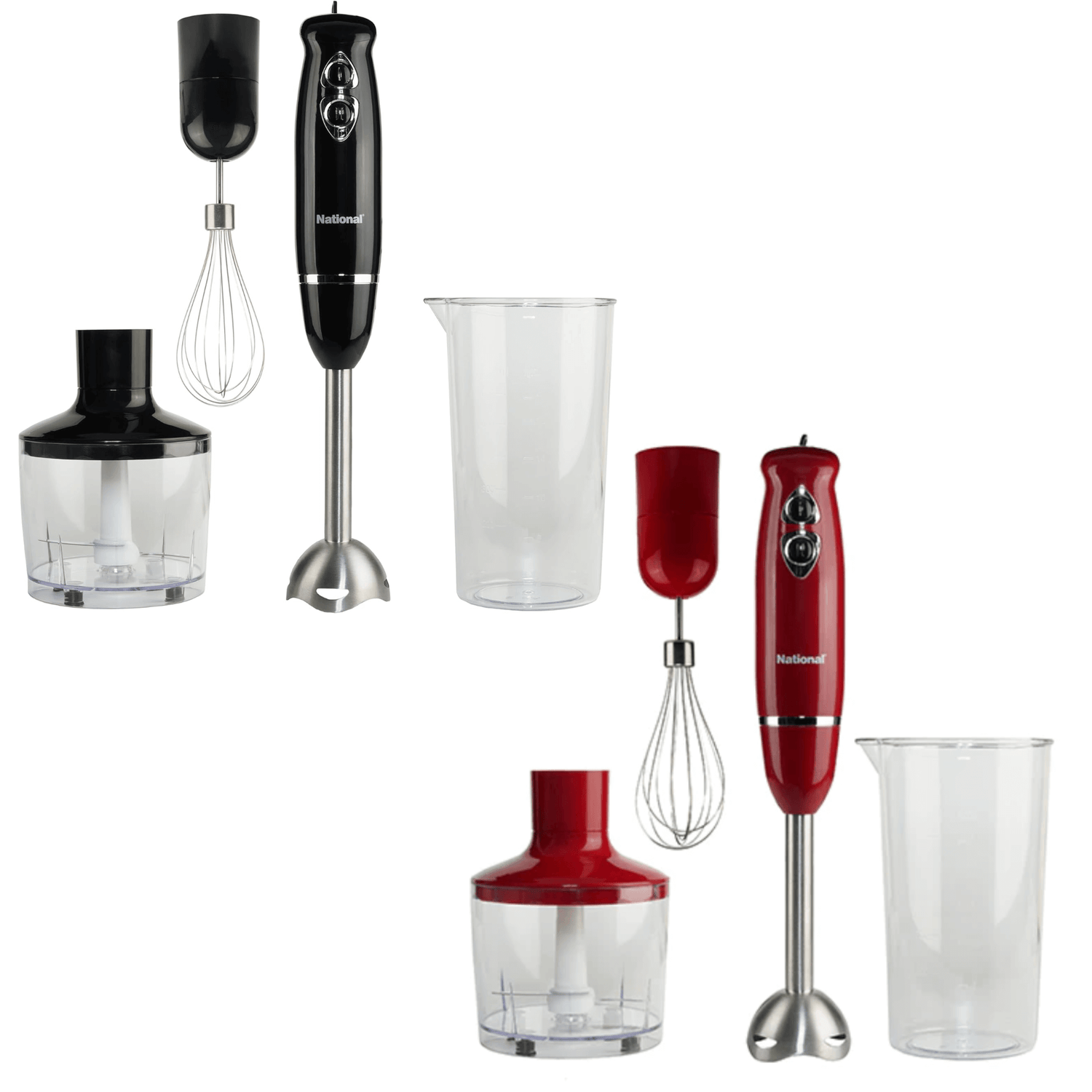 Supersonic National Multi-Purpose 4-in-1 Immersion Hand Blender Jupiter Gear Home
