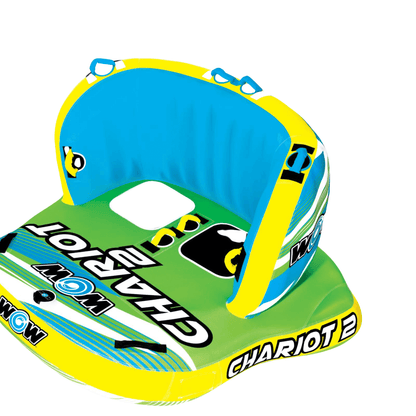 WOW Watersports Chariot 2-Person Towable w Front and Back Tow Points Jupiter Gear Home