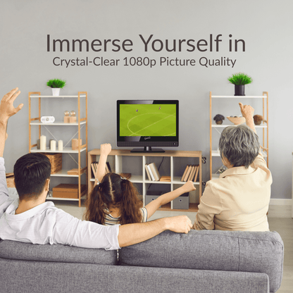 Supersonic 15" VIDAA ACDC Compatible LED Smart TV with Built-In WiFi Jupiter Gear Home