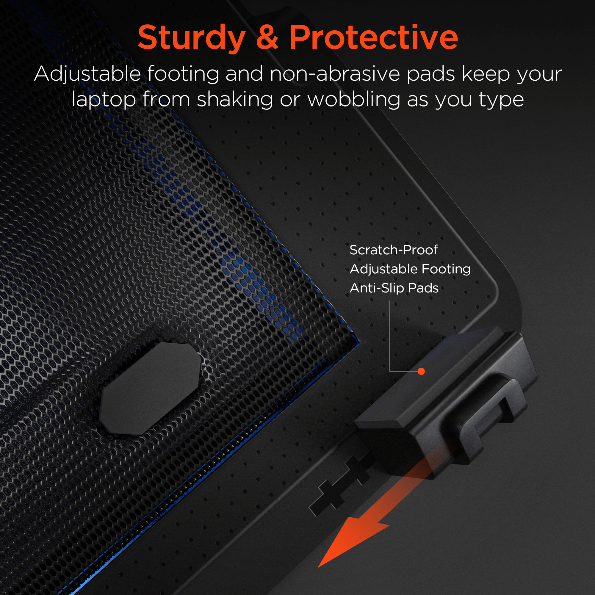 HyperGear UpRite Air Portable Laptop Cooling Stand Jupiter Gear Home