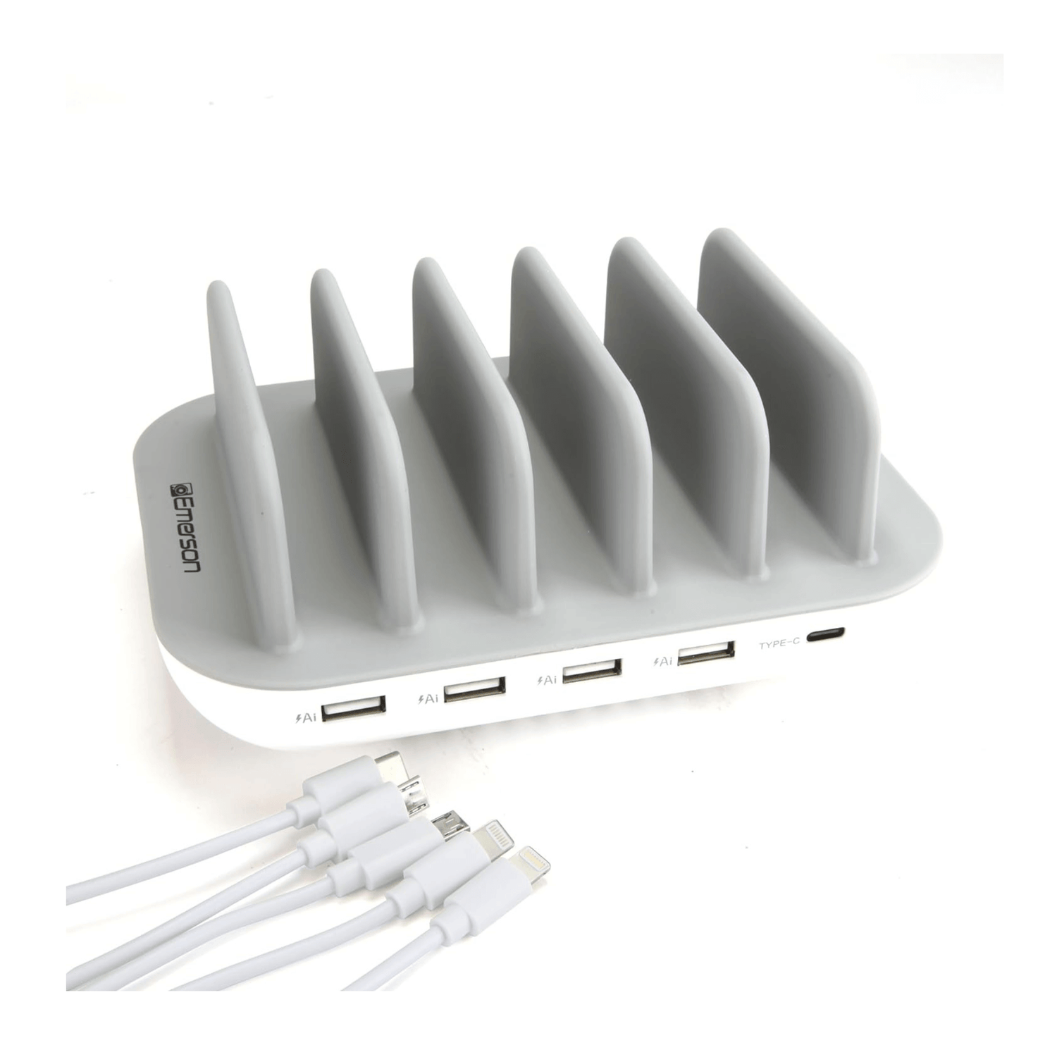 Emerson 5-Port USB Charging Station Jupiter Gear Home