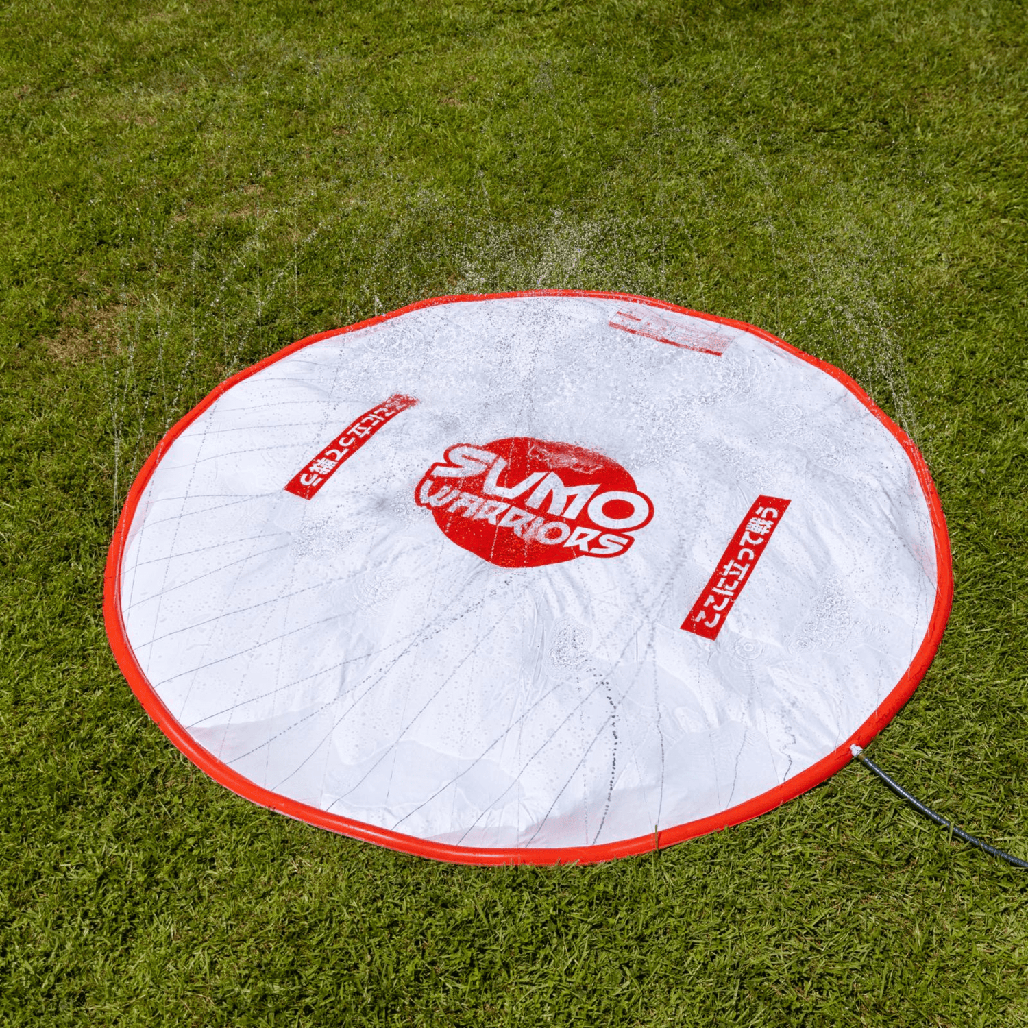 WOW Watersports 10ft Sumo Wrestling Spray Pad with 2 Sumo Belly-Bumpers Jupiter Gear Home