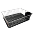 Better Chef 16" Chrome-Plated Metal Dish Rack with Drain Tray Jupiter Gear Home