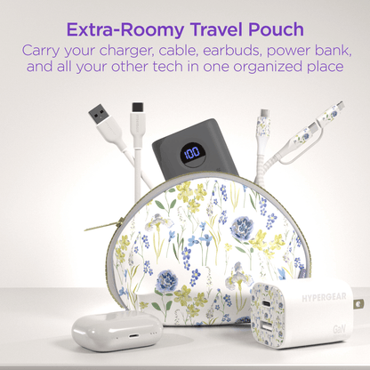HyperGear TECHcessories 30W USB-C PD Charging Kit with Travel Pouch Jupiter Gear Home