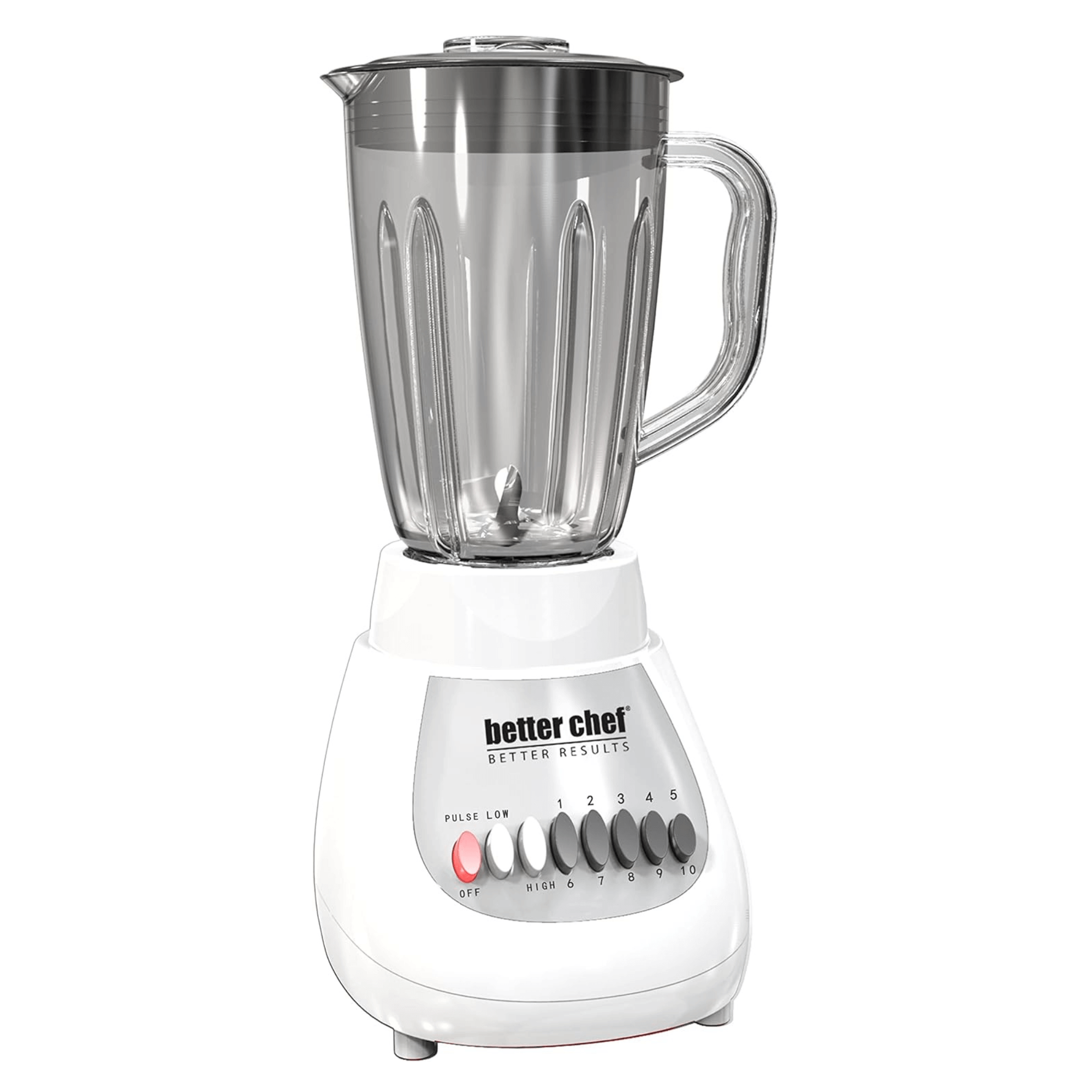 Better Chef Classic 10-Speed 5-Cup Glass Jar Blender Jupiter Gear Home