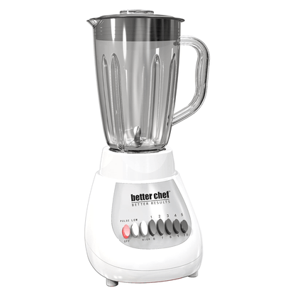 Better Chef Classic 10-Speed 5-Cup Glass Jar Blender Jupiter Gear Home