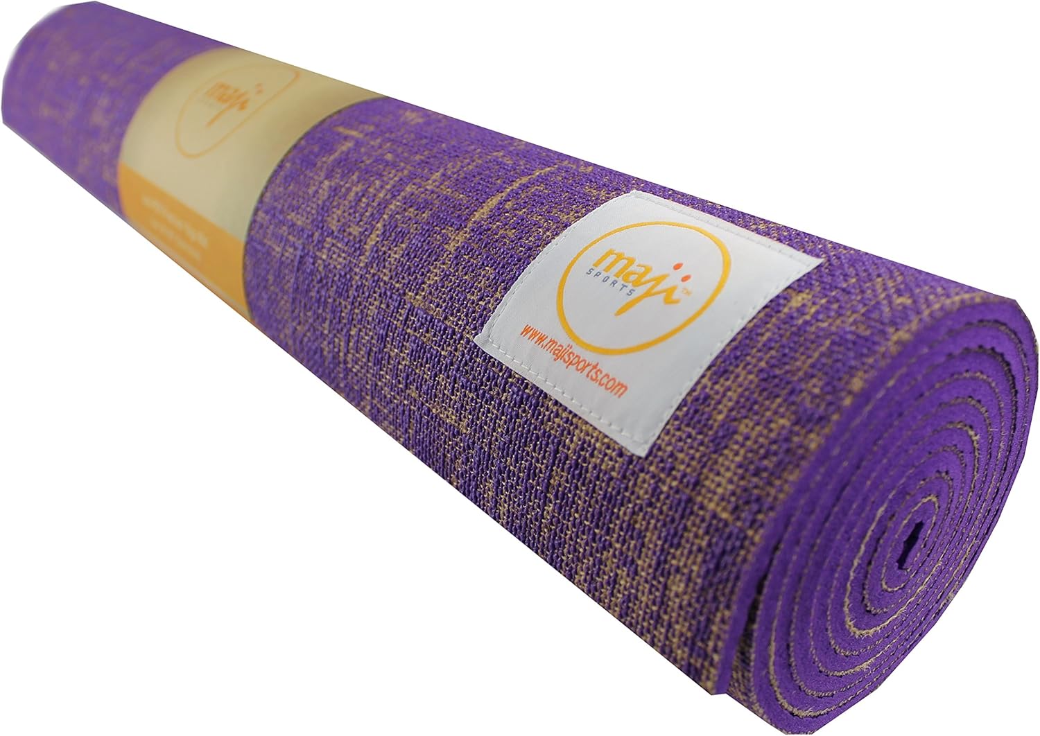 Maji Sports Jute Premium Eco Yoga Mat + Foot Massager  (7.5cm x 17.5cm) Jupiter Gear Home