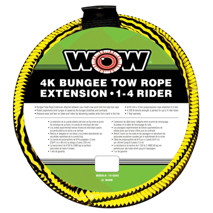 WOW Watersports 4K Bungee Tow Rope Extension Jupiter Gear Home