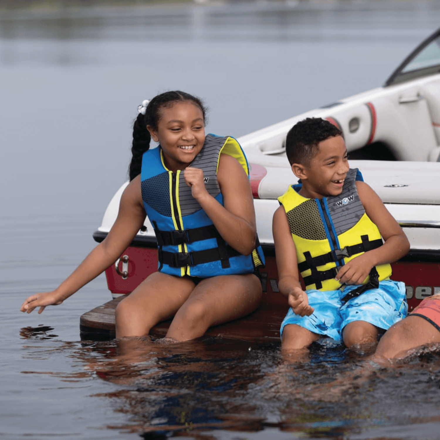 WOW Watersports PFD Personal Flotation Device Lifejacket for Children, Secure and Snug Jupiter Gear Home