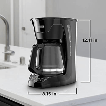 Black &amp; Decker 12-Cup Vortex Digital Programmable Coffeemaker Jupiter Gear Home