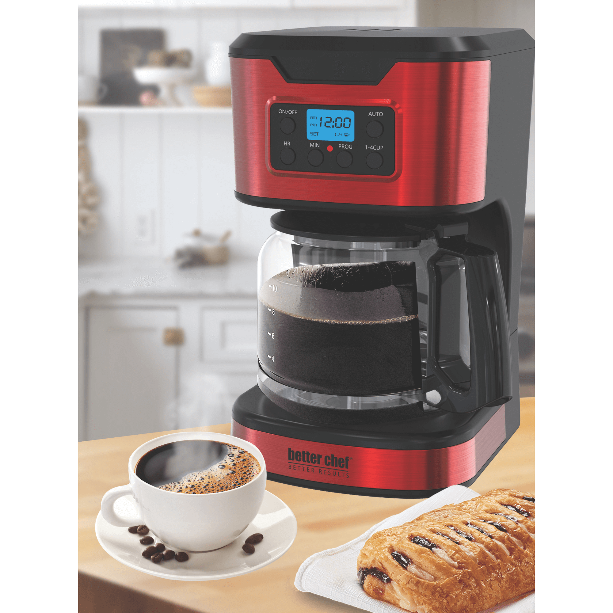 Better Chef Programmable 12-Cup Coffee Maker Jupiter Gear Home