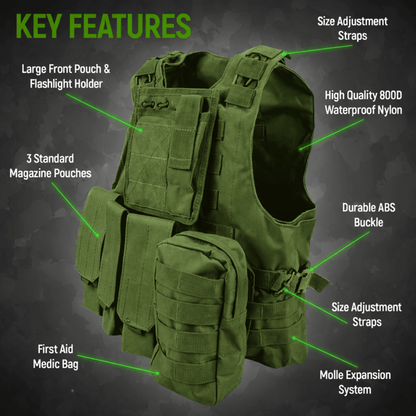 XGear Tactical Military Tactical Plate Carrier Vest Jupiter Gear Home
