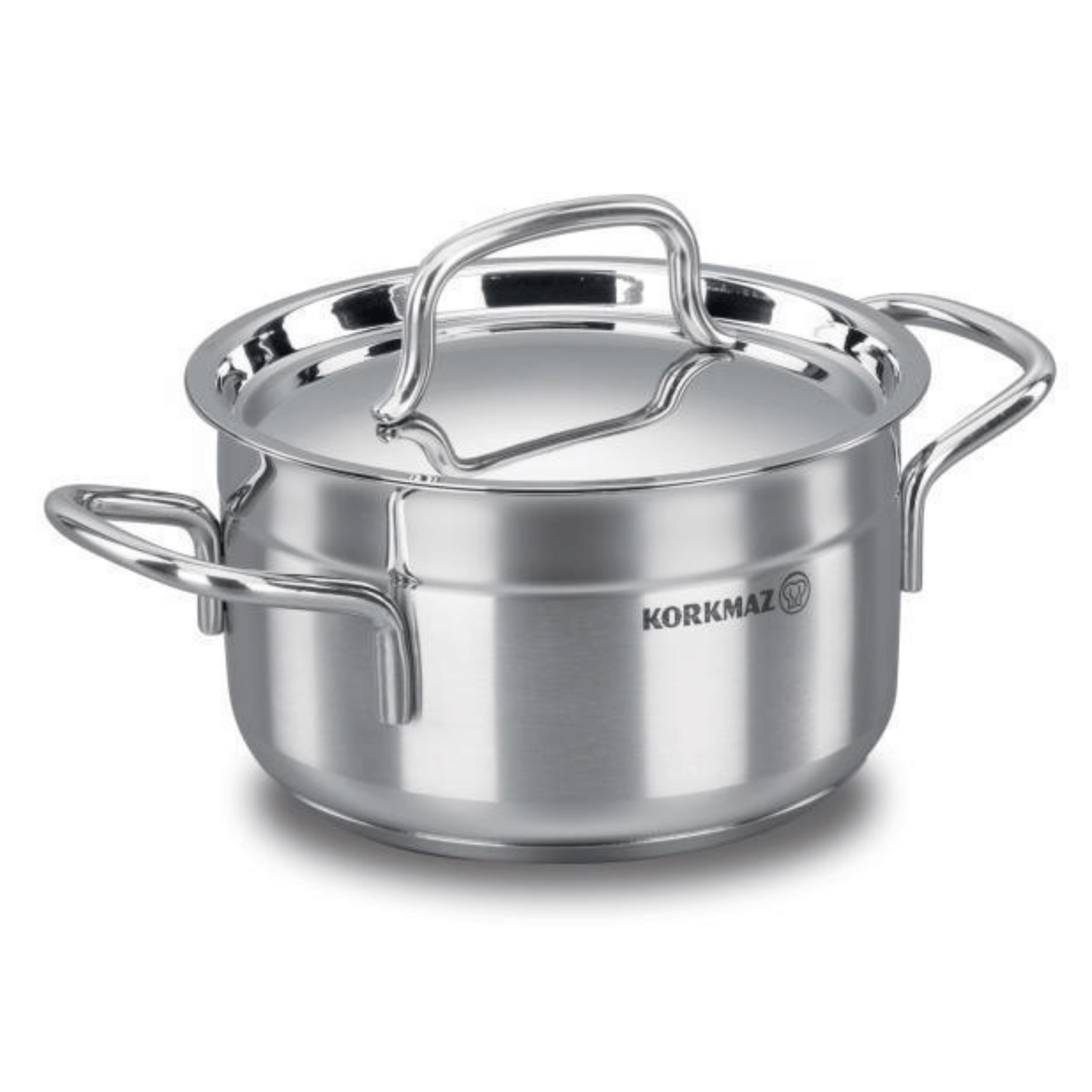 Korkmaz Alfa 6.8L Stainless Steel Casserole Dish with Lid Jupiter Gear Home