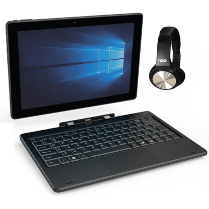 Naxa 2-in-1 Detachable 10.1" Core Tablet with Windows 11 - Refurbished Jupiter Gear Home