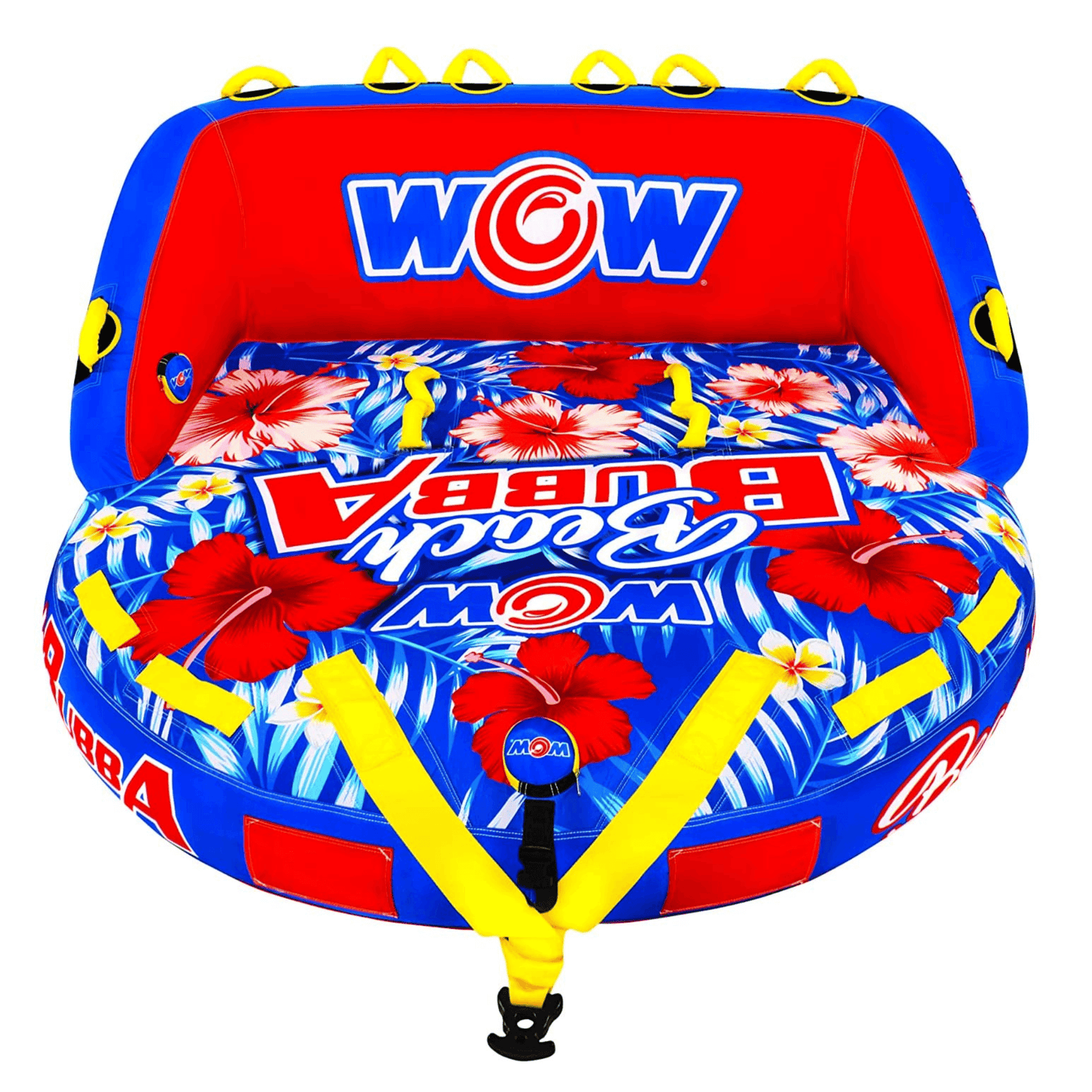 WOW Watersports Beach Bubba 3 Person 3P Towable w Webbing Foam Handles Jupiter Gear Home
