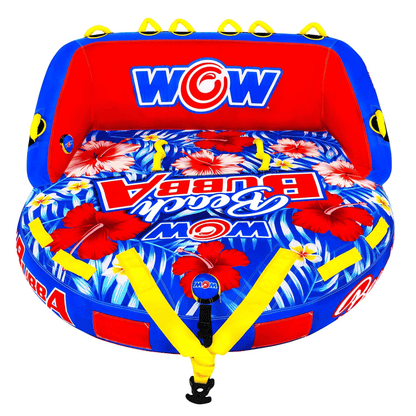 WOW Watersports Beach Bubba 3 Person 3P Towable w Webbing Foam Handles Jupiter Gear Home