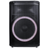 Norcent 12" Portable Wheeled Bluetooth Speaker w Microphone and Flashing Lights Jupiter Gear Home