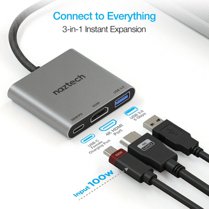 Naztech Portable MaxDrive 3100W Universal USB-C Hub Jupiter Gear Home