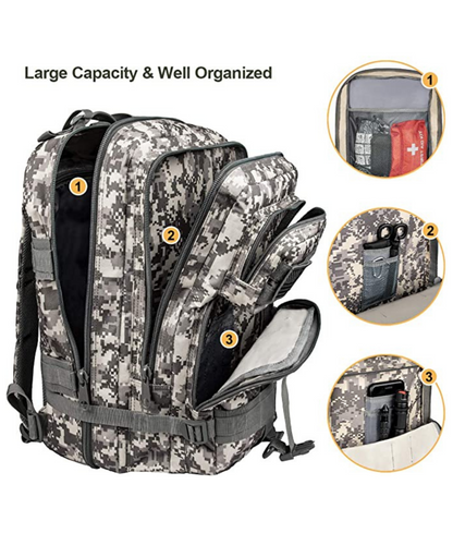 JupiterGear 25L Unisex Backpack Molle Bag Rucksack Range Bag Jupiter Gear Home
