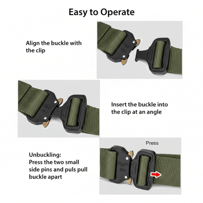 XGear Tactical Mens Tactical Belt Riggers Style with Buckle Jupiter Gear Home