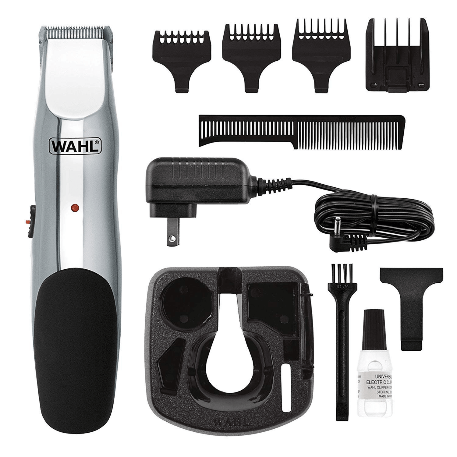 Wahl Rechargeable Beard Trimmer with Self-Sharpening Blades Jupiter Gear Home
