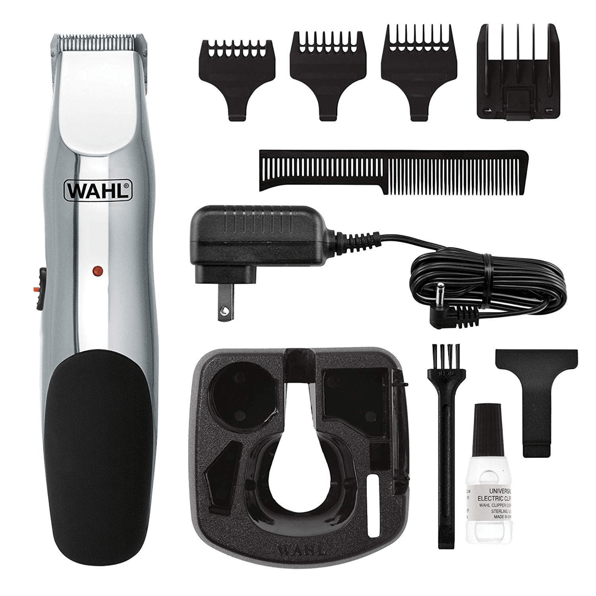 Wahl Rechargeable Beard Trimmer with Self-Sharpening Blades Jupiter Gear Home