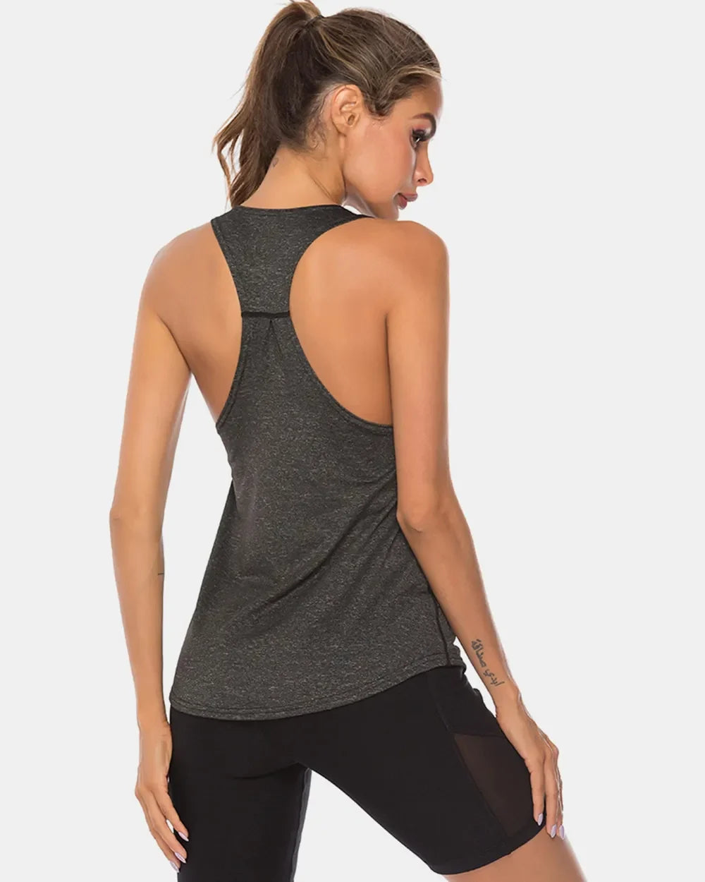 JupiterGear Scoop-Neck Long Tank Top Jupiter Gear Home