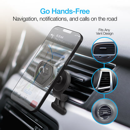 Naztech MagBuddy Elite Hands-Free Vent Mount Jupiter Gear Home