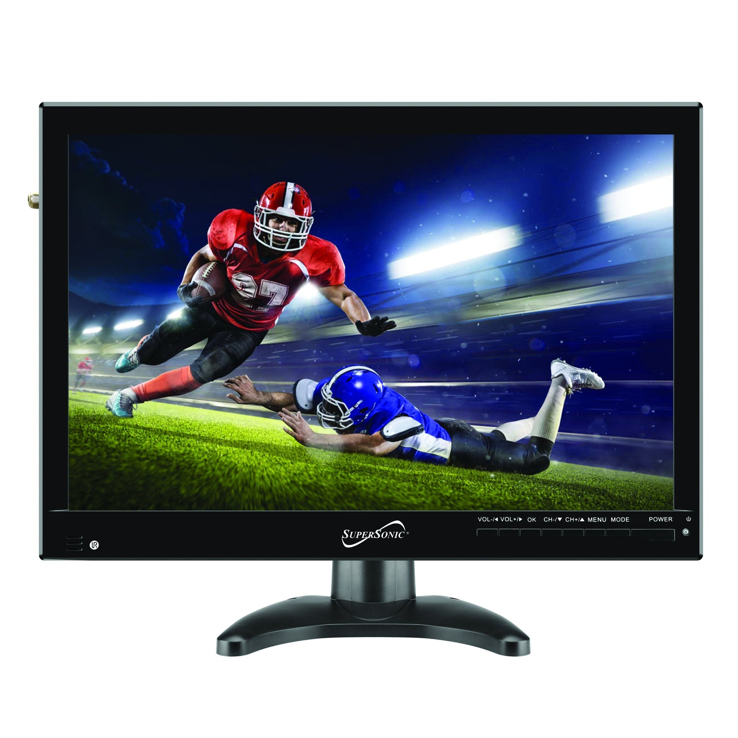 Supersonic 14" Portable Digital LED TV with USB, SD and HDMI Inputs (SC-2814) Jupiter Gear Home